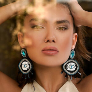 Eyes Wise Shot Earrings (نظر )