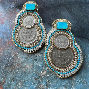 Heritage Haven Earrings (سکه پهلوی)